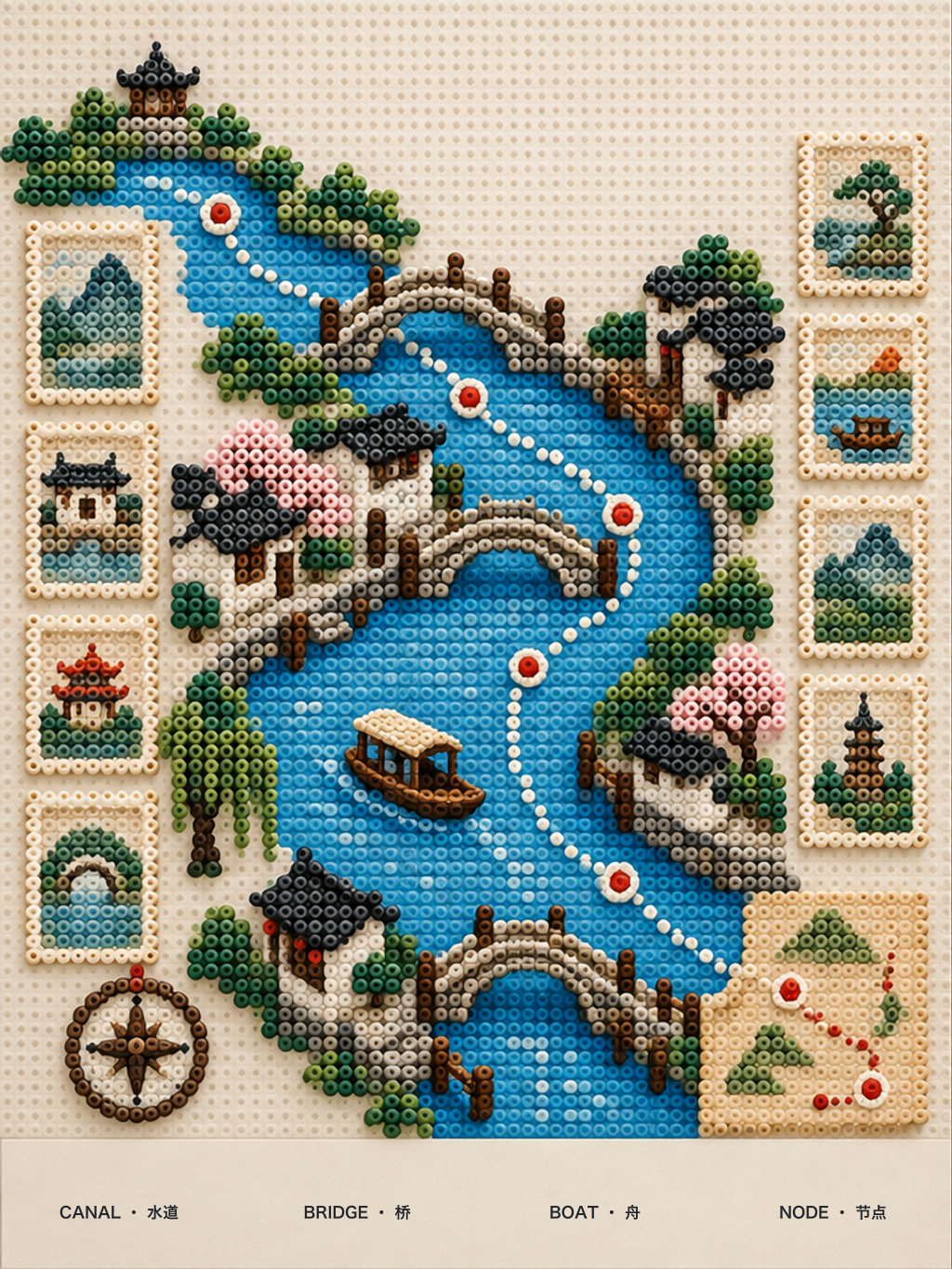 Canal Route Bead Atlas