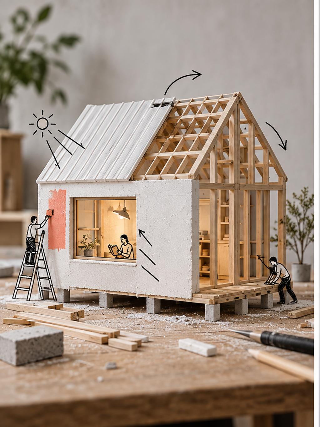粉笔小屋微缩