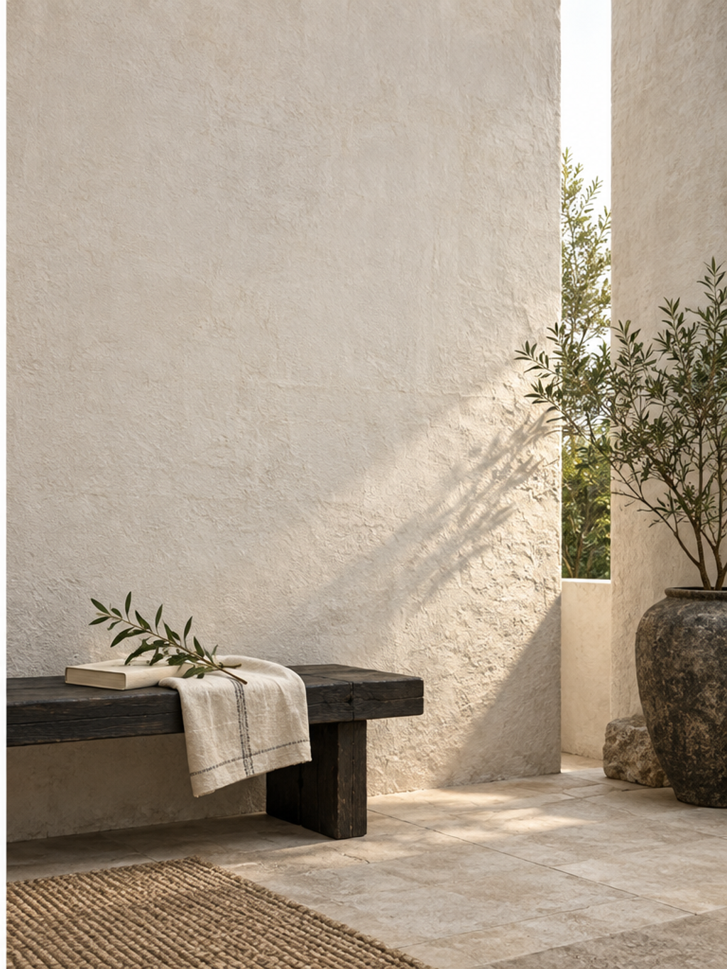 Linen Wall Reading Court