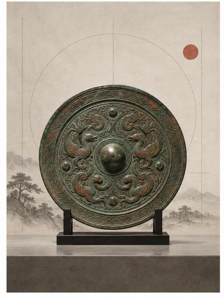 铜镜无字展 - 博物馆铜镜展页