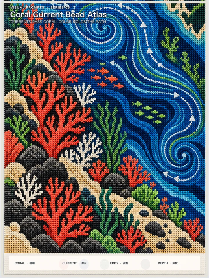 Coral Current Bead Atlas