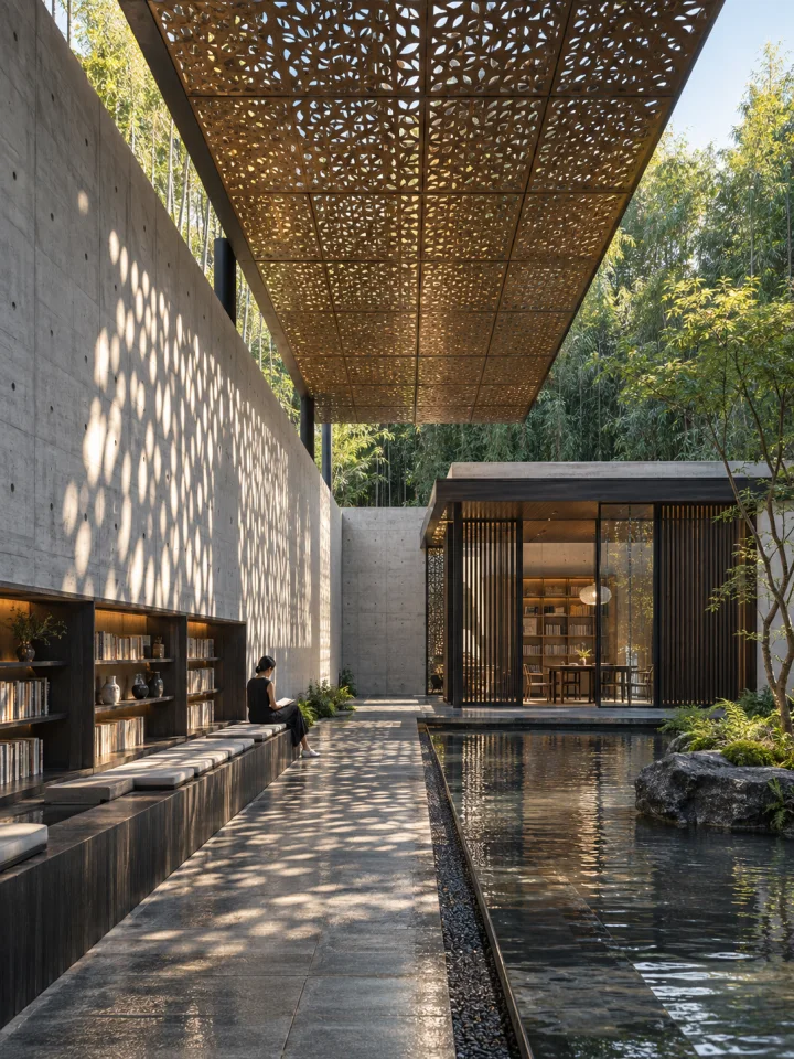 光影庭院 - 建筑光影摄影