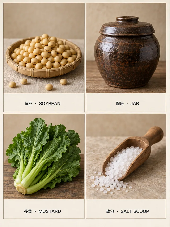 发酵风味四格