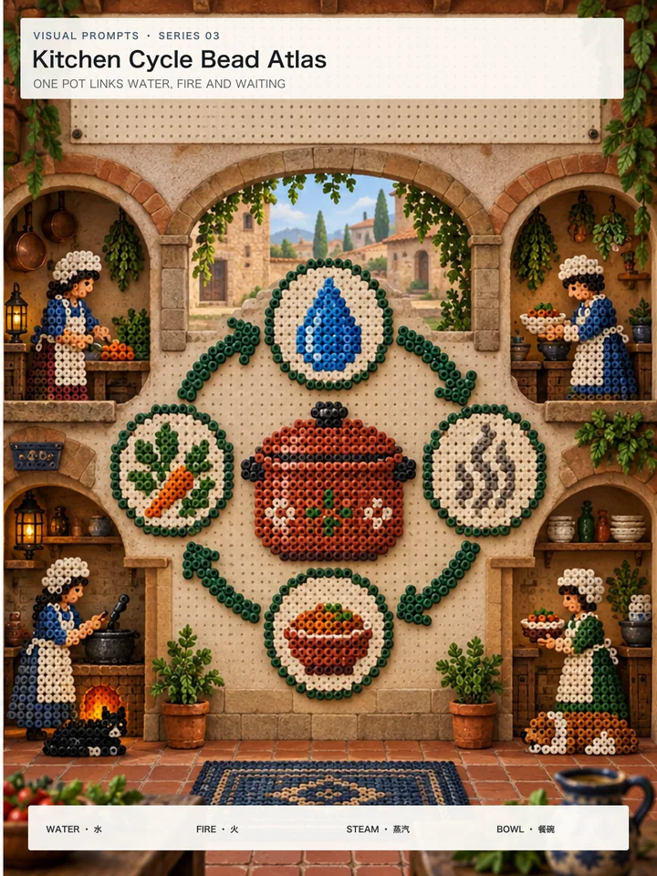Kitchen Cycle Bead Atlas