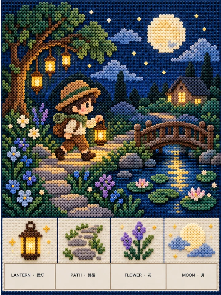 Lantern Garden Story Bead Atlas