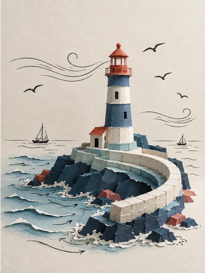 Paper Harbor Wind Tower