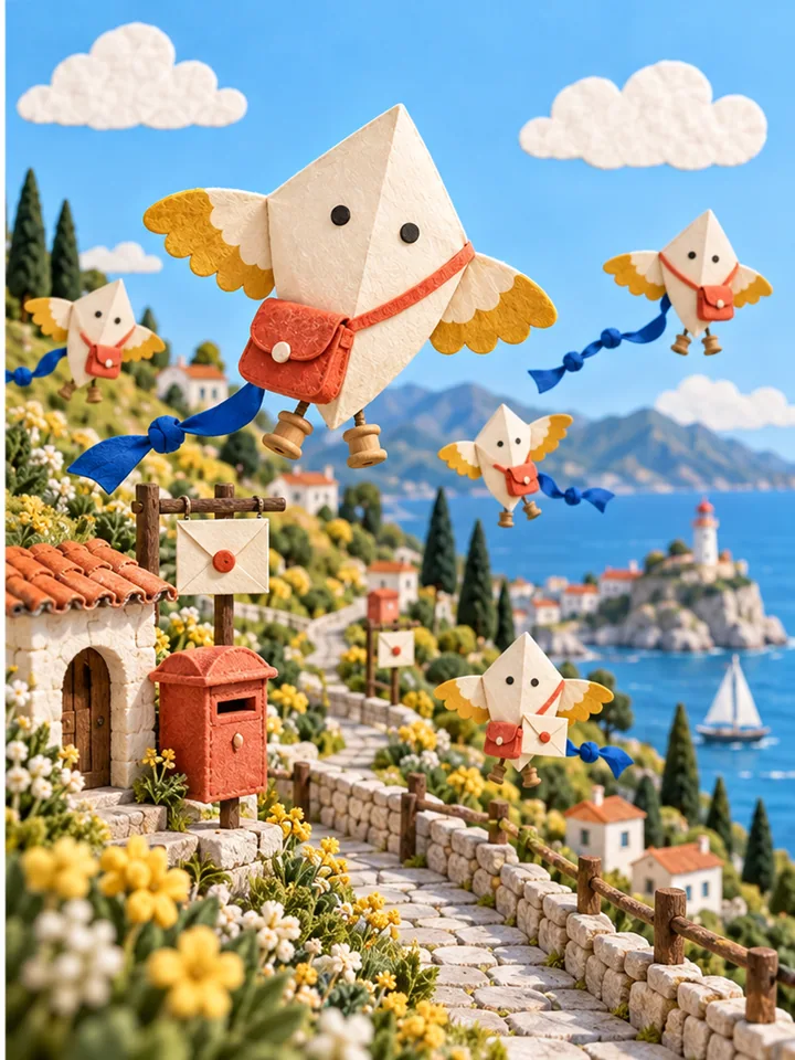 风筝邮局:传播与活动