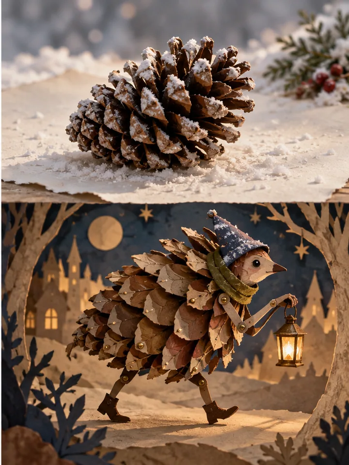 Pinecone Into Puppet