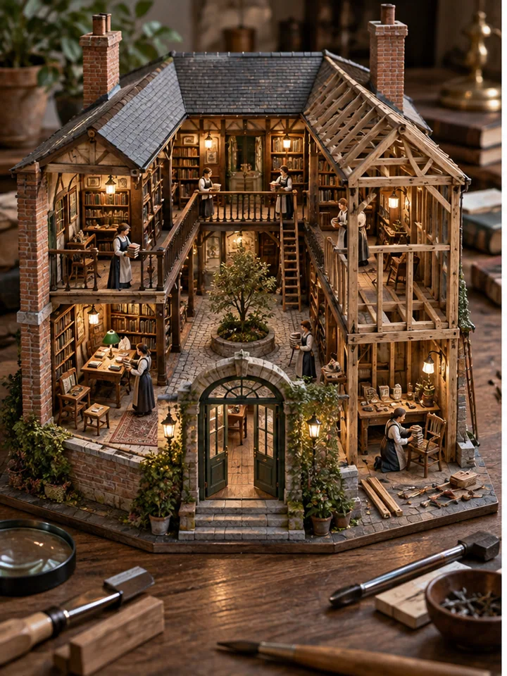 Pocket Library Miniature