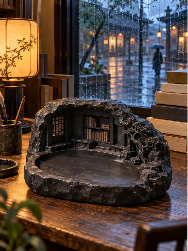 Rain Window Inkstone
