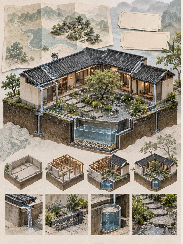 Rainwater Courtyard Atlas