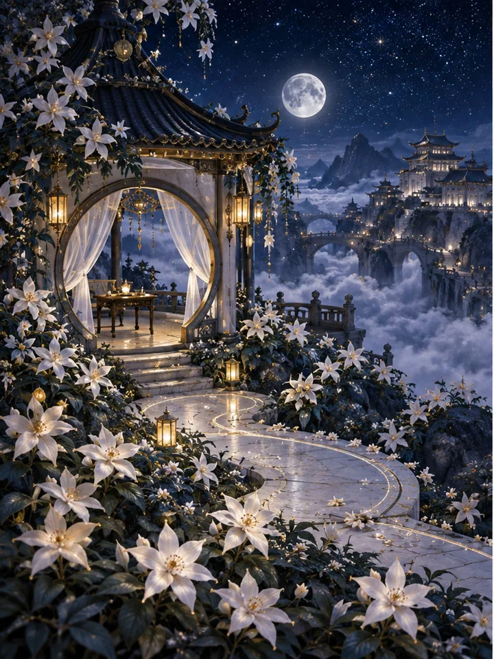 Starflower Solstice Night