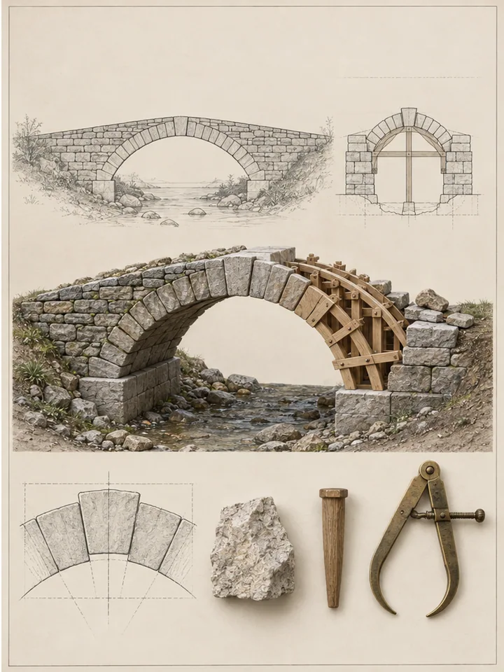 Stone Arch Construction Archive - Museum-style stone arch atlas