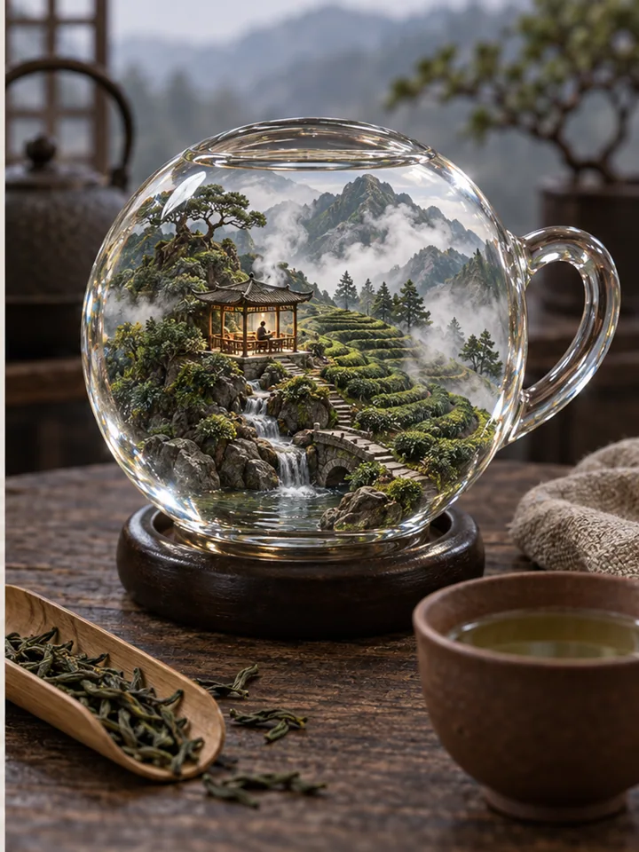 茶山晶杯