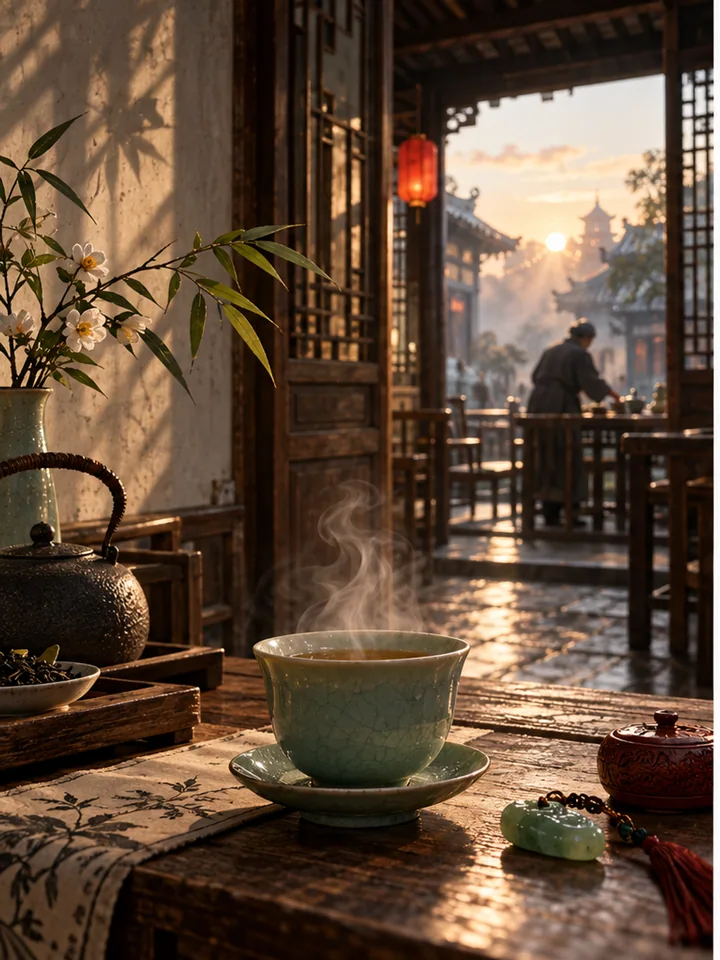 Tea Steam Morning