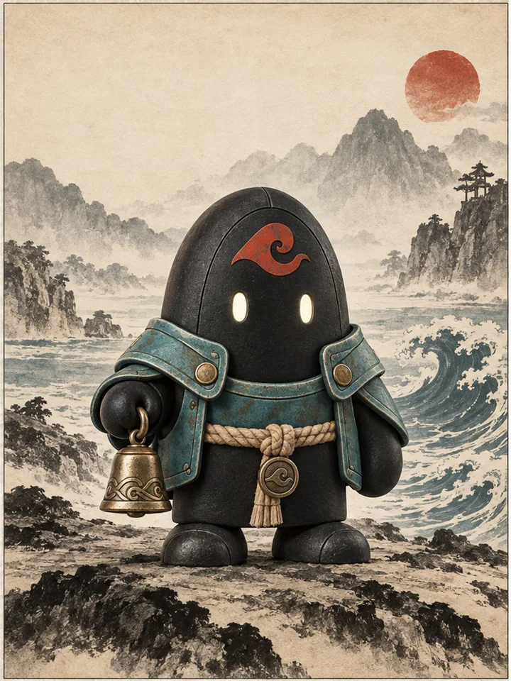 Tidekeeper: Hero - Opera-ink geometric IP