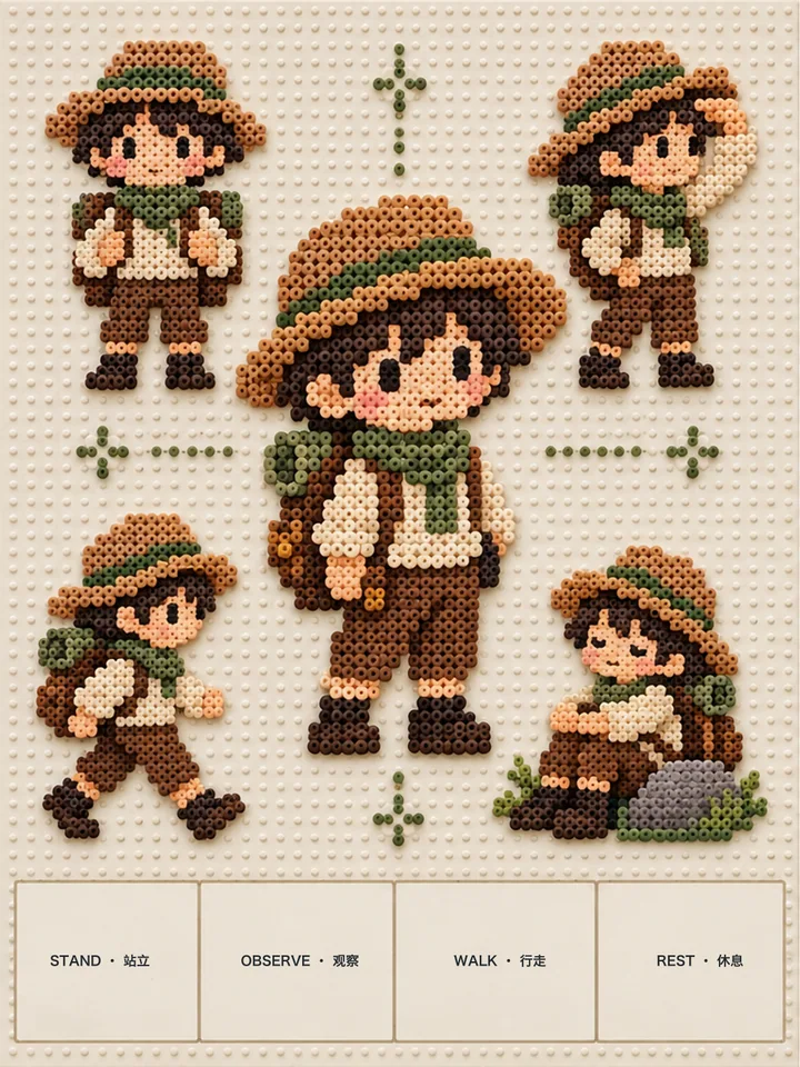 Traveler Gesture Bead Atlas