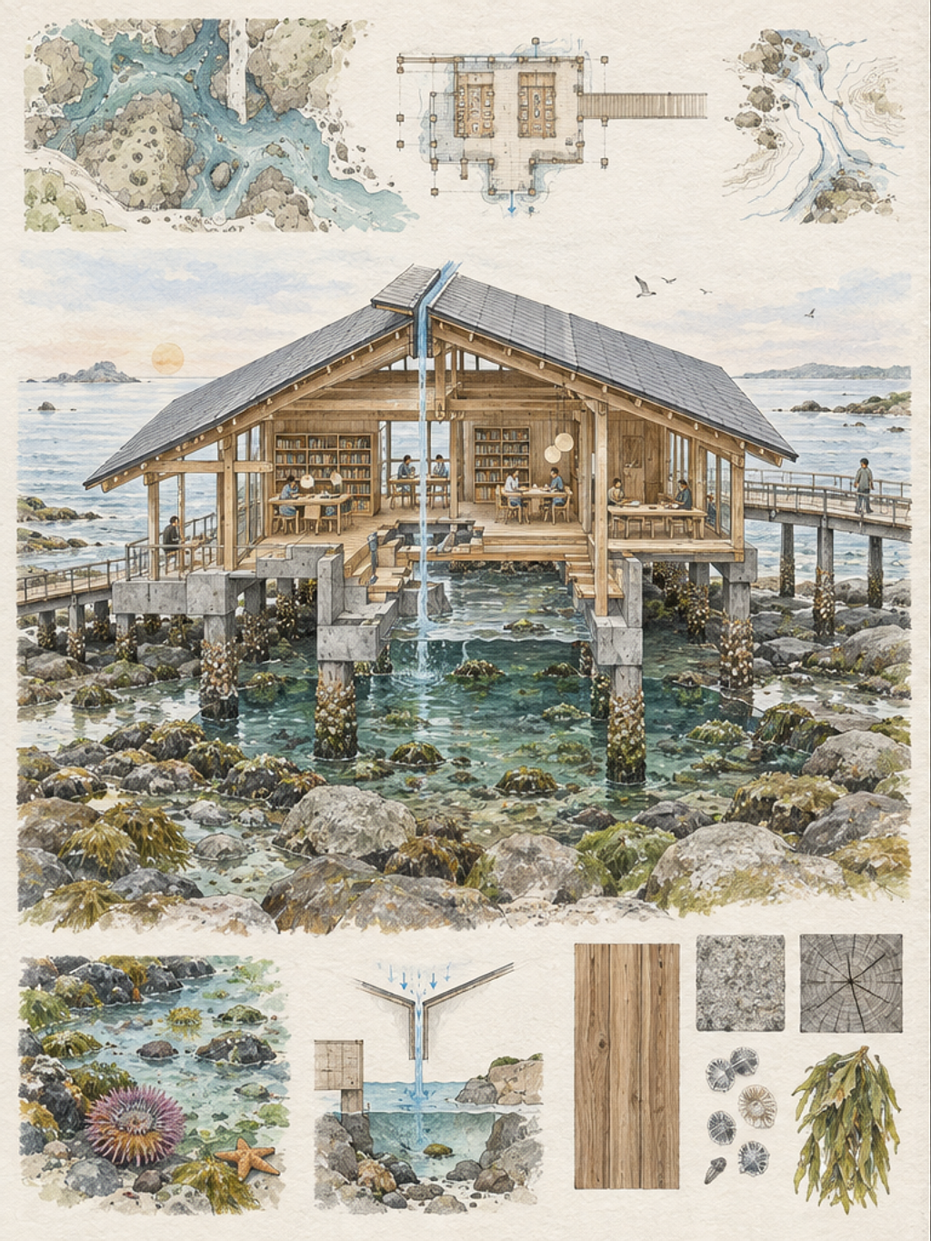 Tidal Library Construction