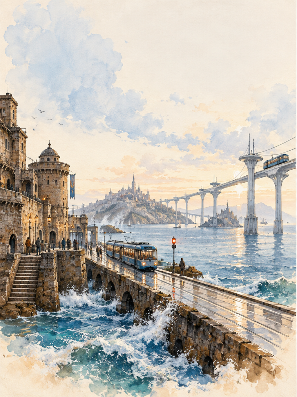 Tidal Tram Timefold